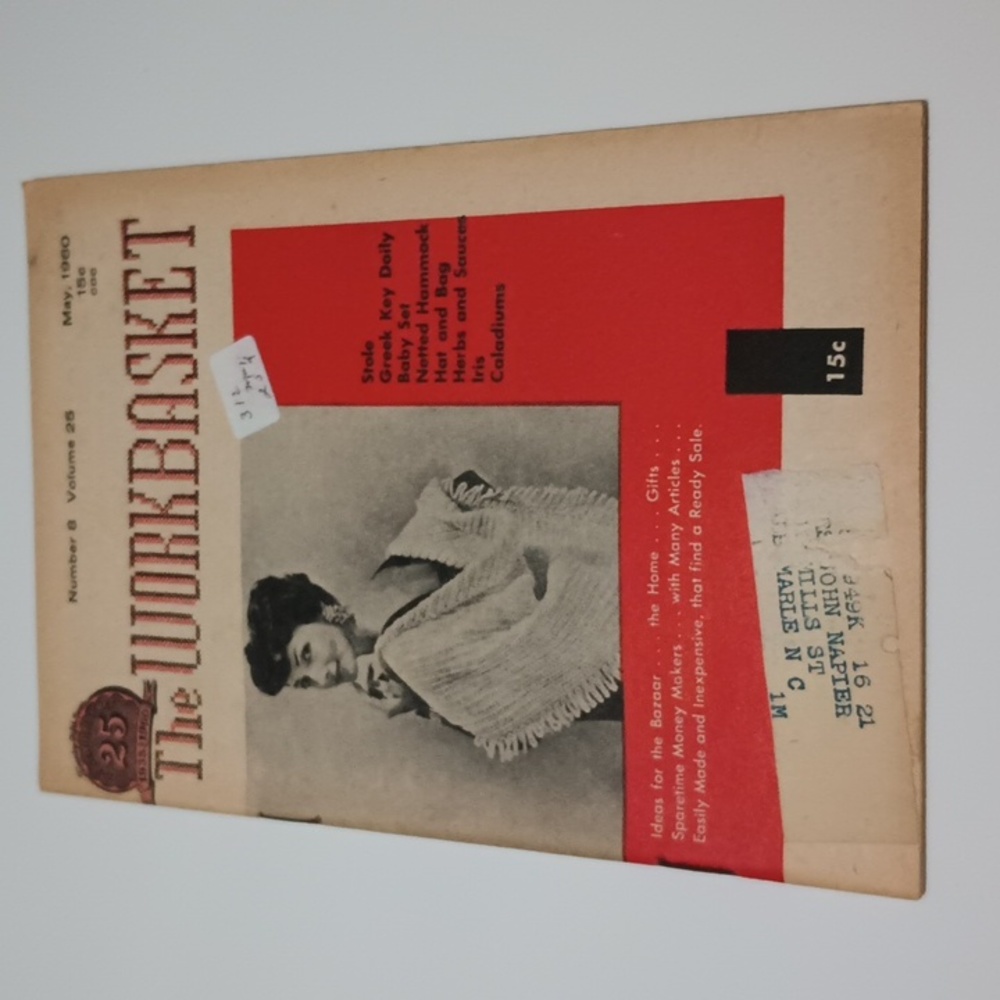VTG May 1960 The Workbasket Crafting Magazine